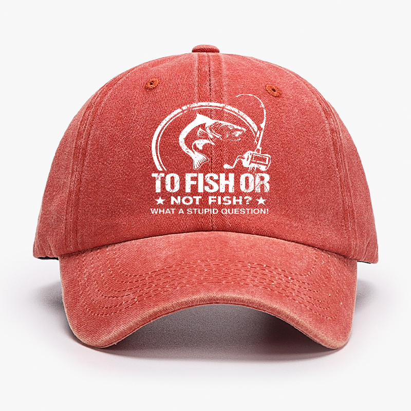 To Fish Or Not Fish? What A Stupid Question! Hat
