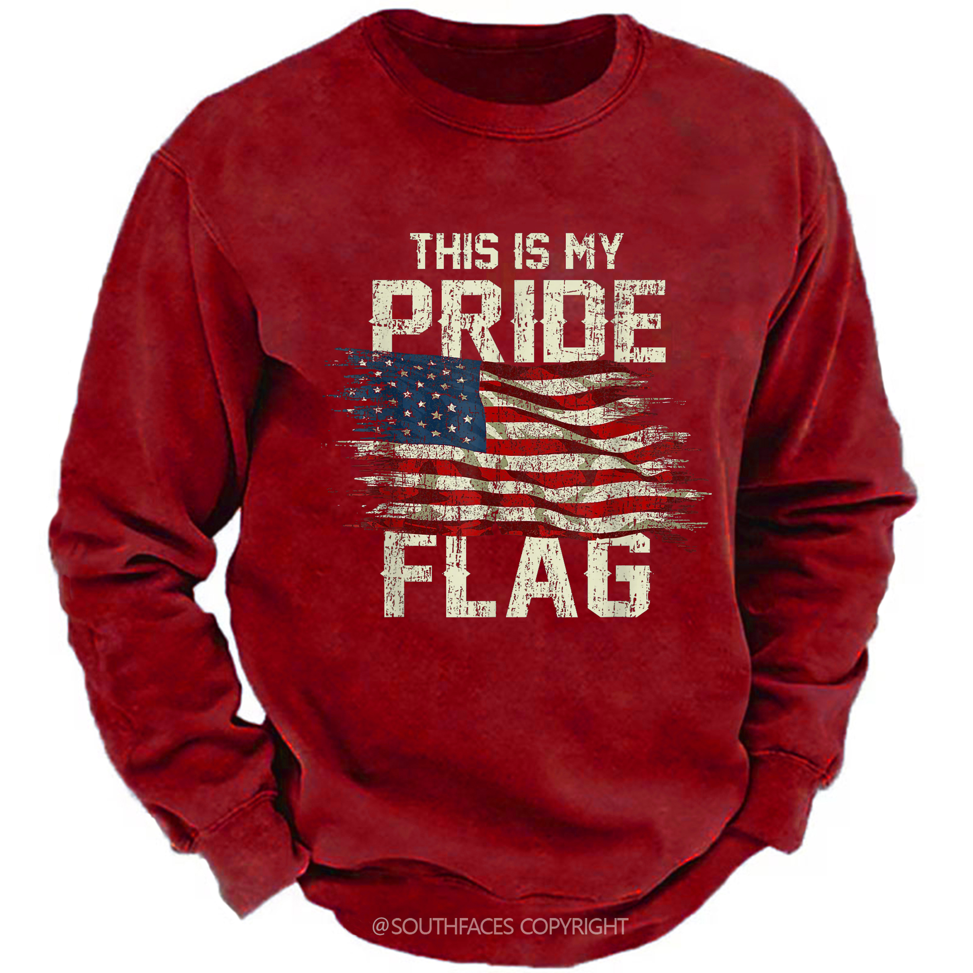 This Is My Proud Flag 4th of July Sweatshirt