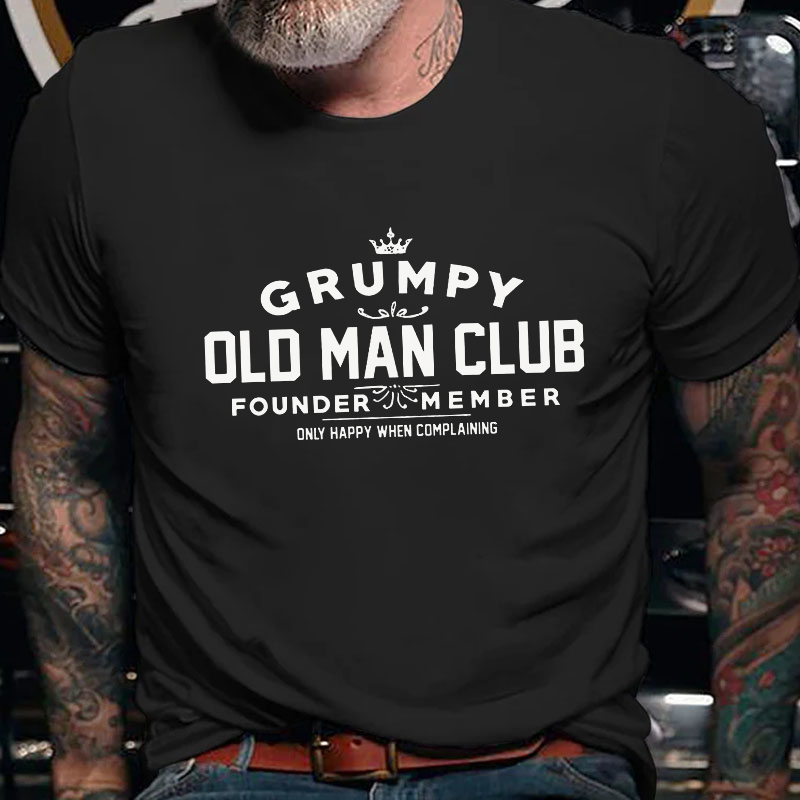 Grumpy Old Man Club T-shirt