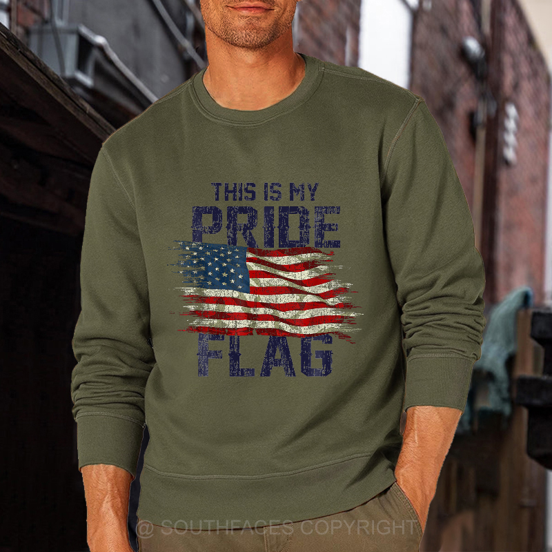 This Is My Proud Flag 4th of July Sweatshirt