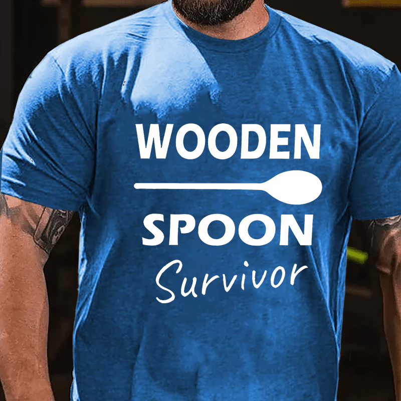 Wooden Spoon Survivor Men's T-Shirt