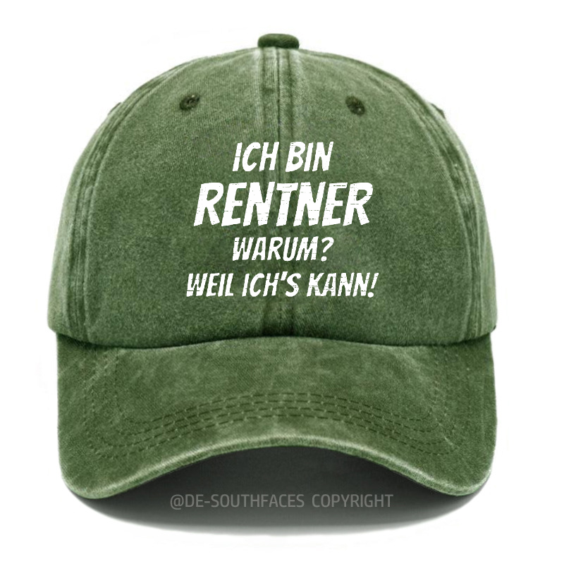 Ich Bin Rentner Warum? Weil Ich's Kann!  Baseball Cap