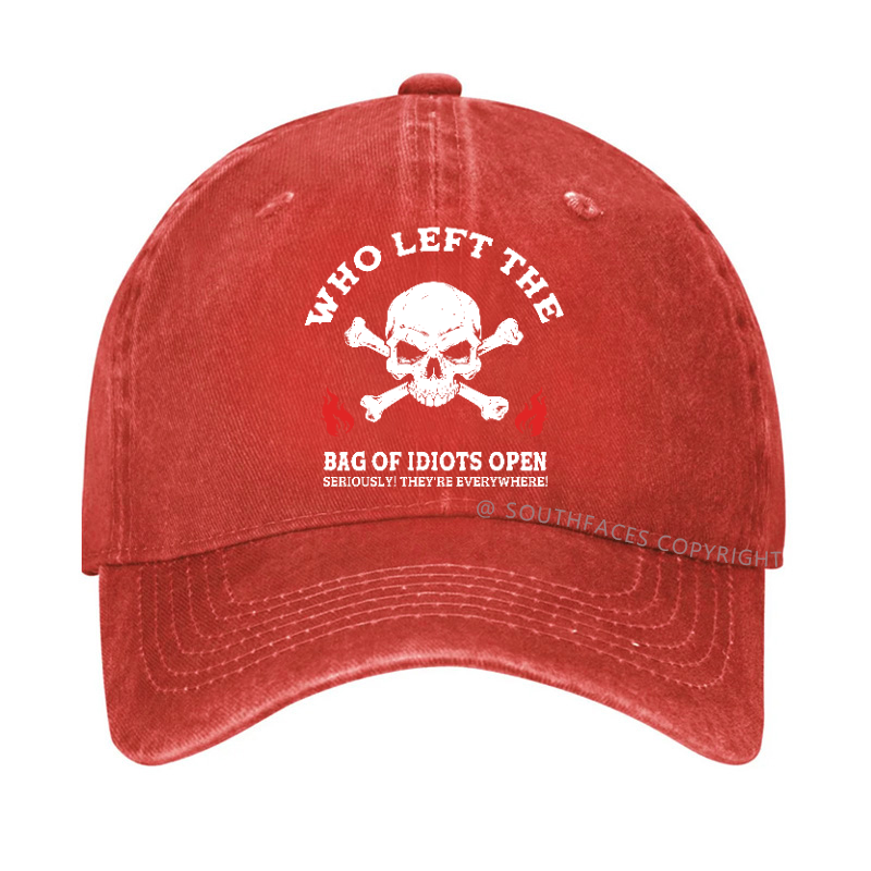 Who Left The Bag Of Idiots Open? Hat