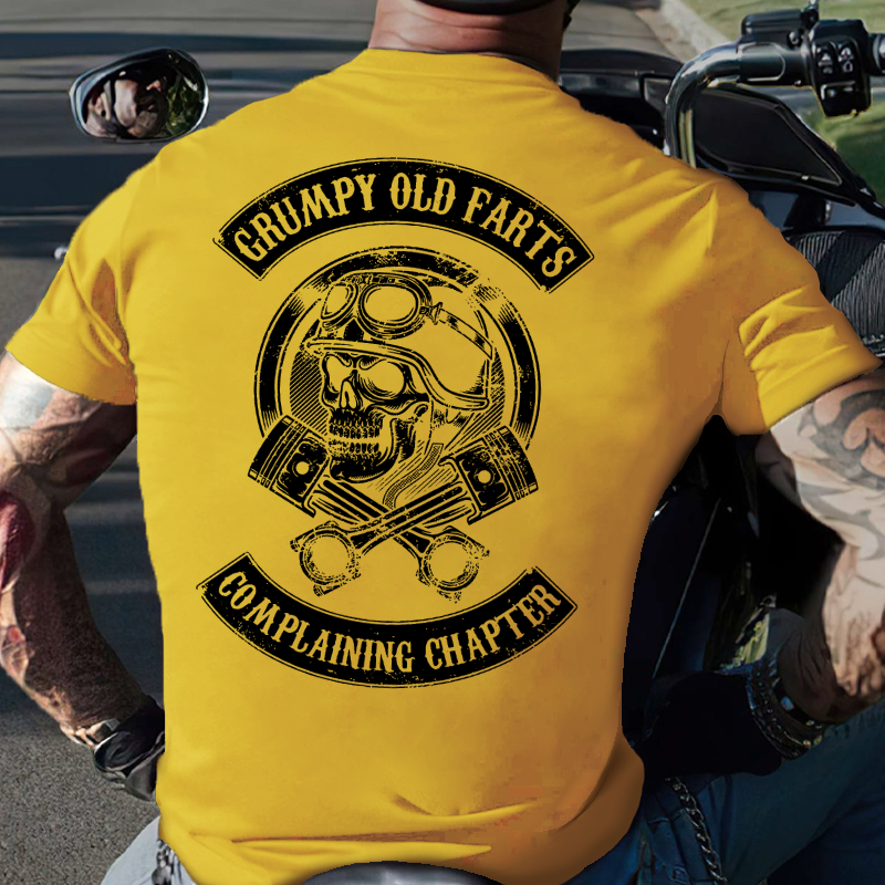 Grumpy Old Fart Complaining Chapter T-shirt