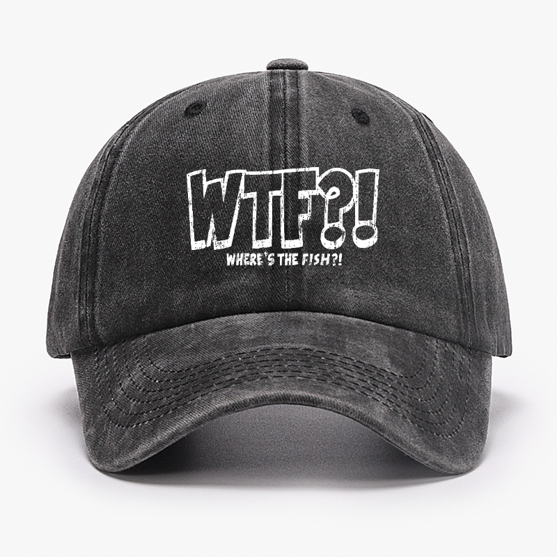 Wtf Where's The Fish Funny Hat