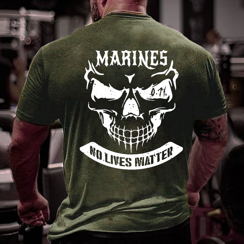 Marines No Lives Matter T-shirt