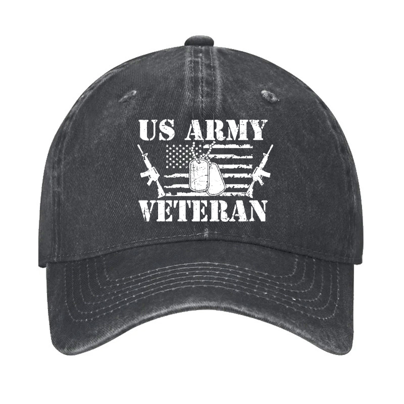 US Army Veteran, American Flag Hat