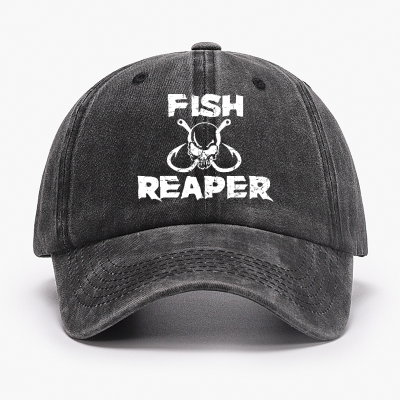 Fish Reaper Funny Fishing Hat