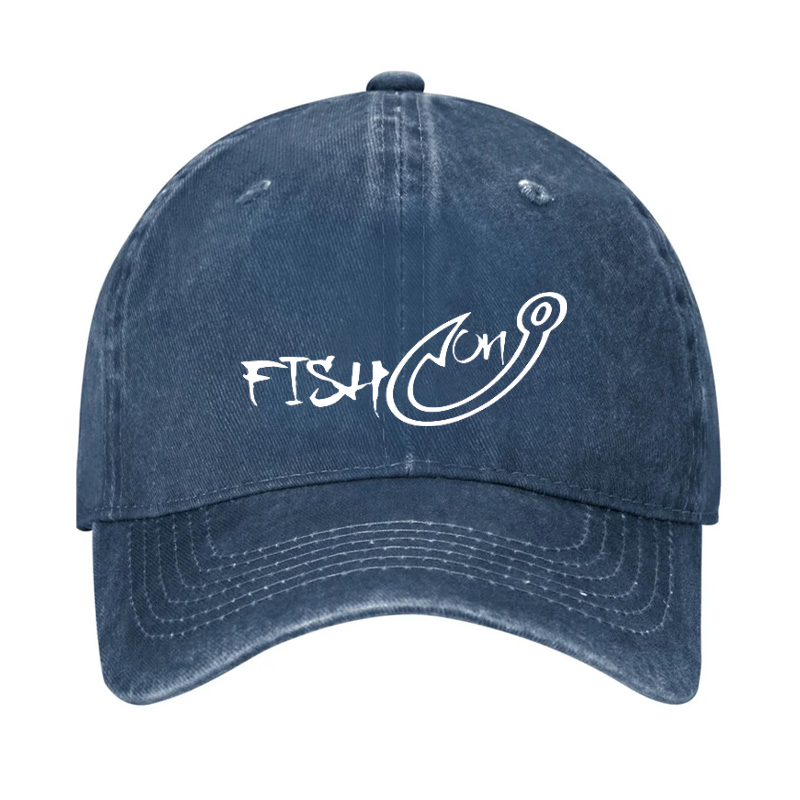 Fish On Funny Fishing Hat
