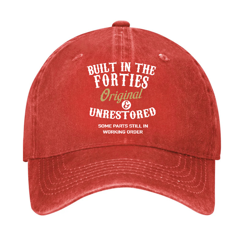 Built In The Forties Original And Unrestored Some Parts Still In Working Order Funny Gift Hat