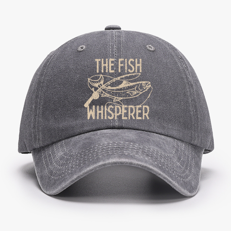 The Fish Whisperer Funny Fishing Hat