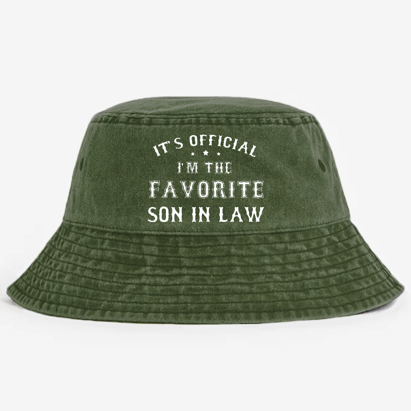 It'S Official I'M The Favourite Son In Law Bucket Hat