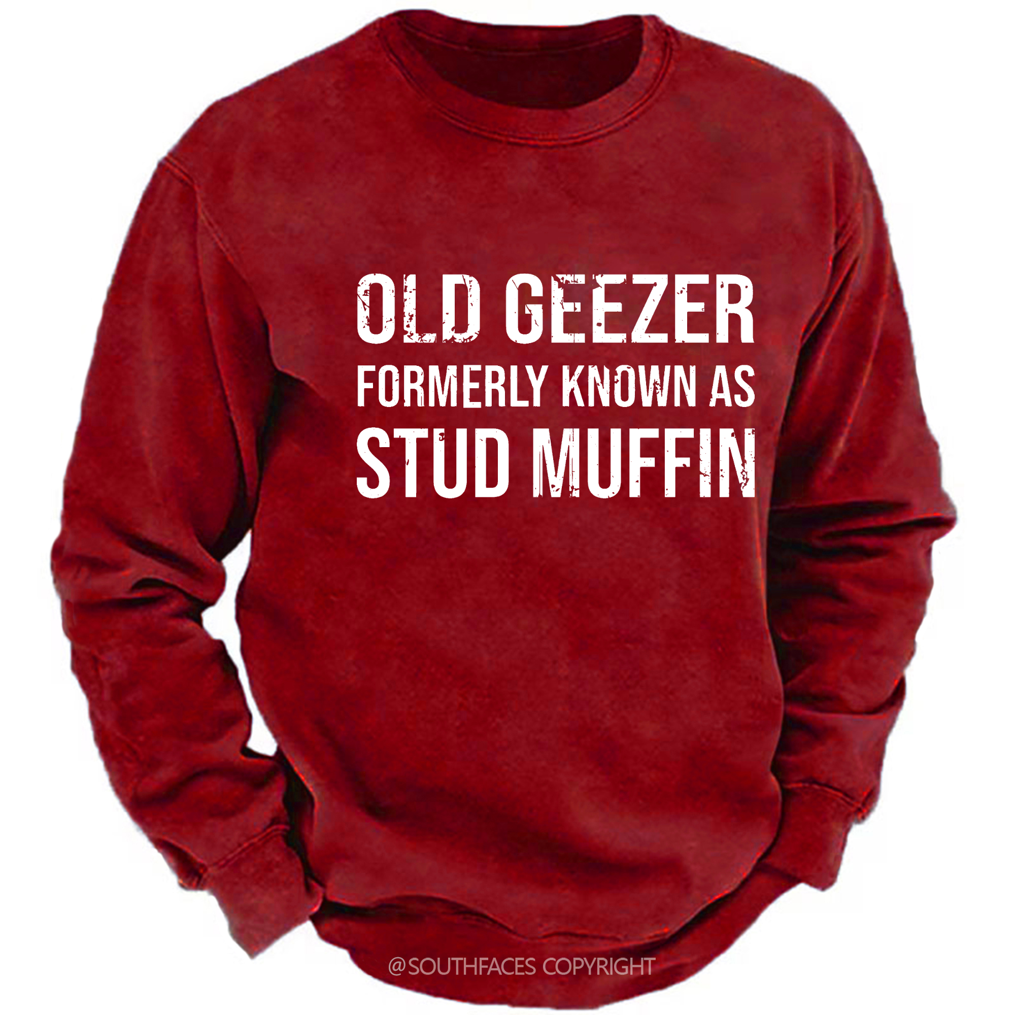 Old Geezer Formerly Known As Stud Muffin Sweatshirt
