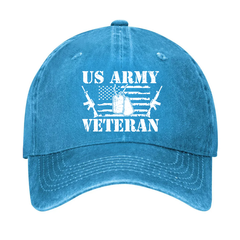 US Army Veteran, American Flag Hat