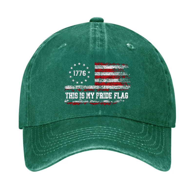 This Is My Pride Flag 1776 Star Flag Print Hat