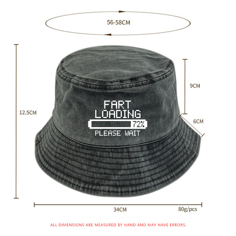 Fart Now Loading Please Wait Funny Bucket Hat