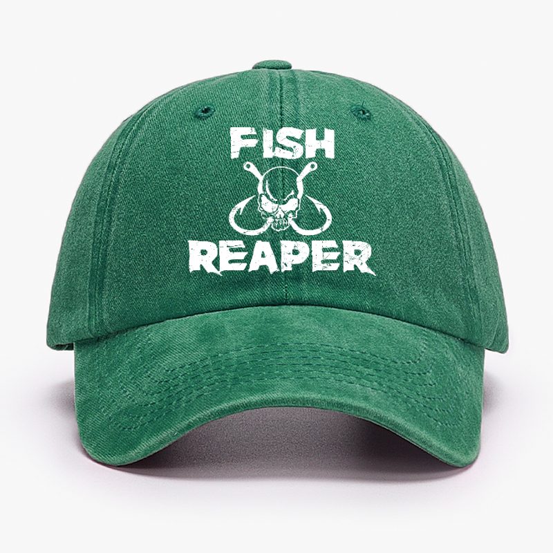 Fish Reaper Funny Fishing Hat