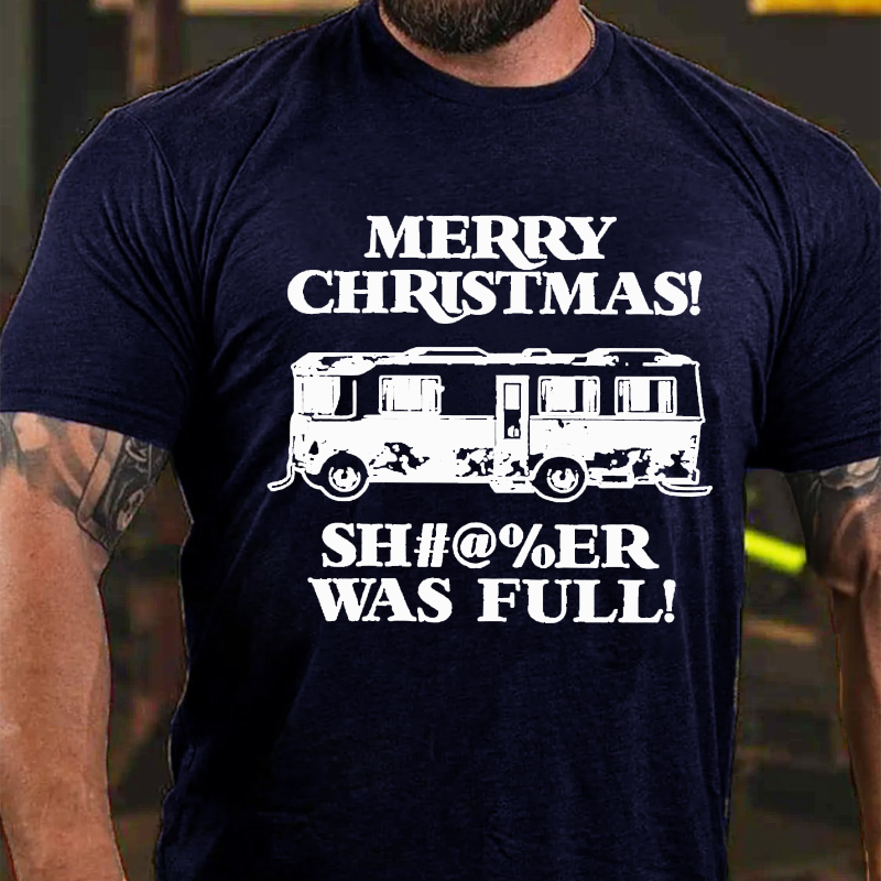National Lampoon Christmas Vacation Sh#@%Er Was Full T-shirt
