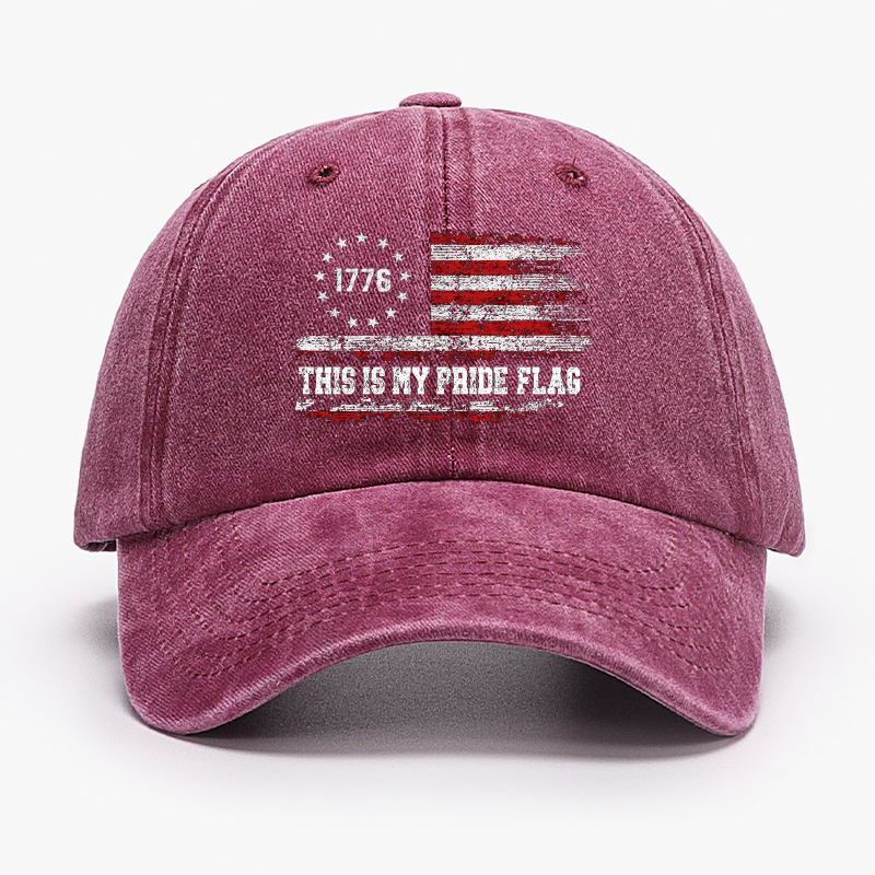 This Is My Pride Flag 1776 Star Flag Print Hat