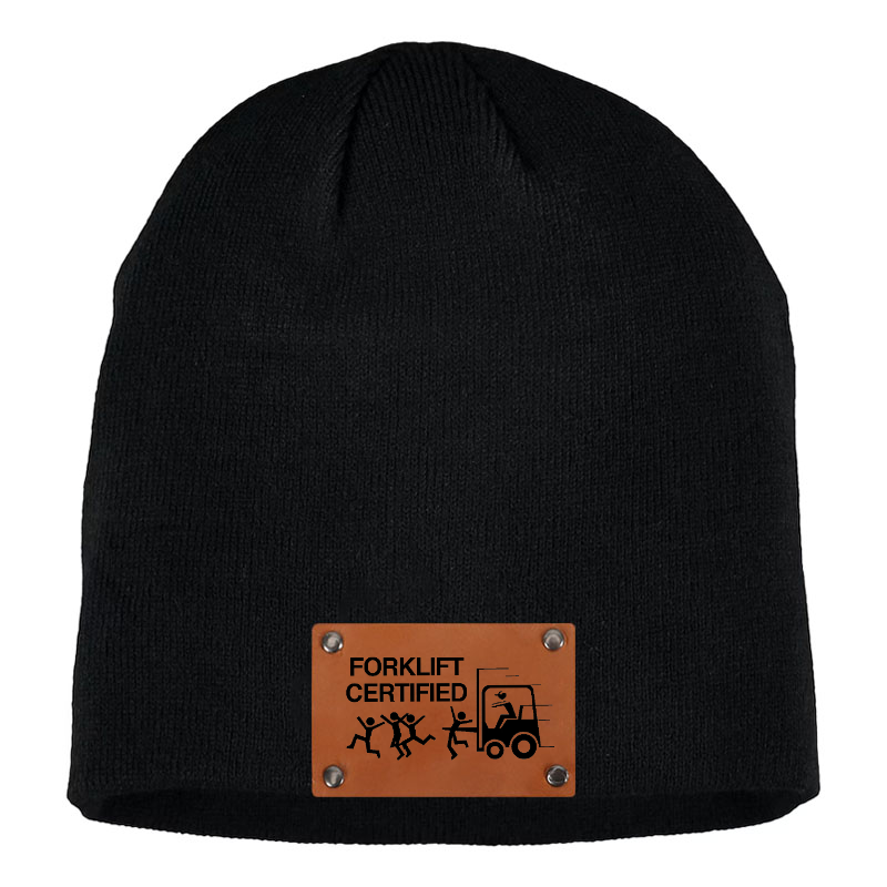 Forklift Certified Funny Beanie