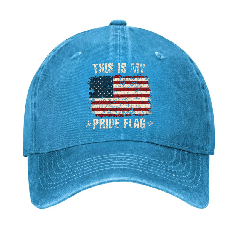This Is My Pride Flag Print Baseball Hat