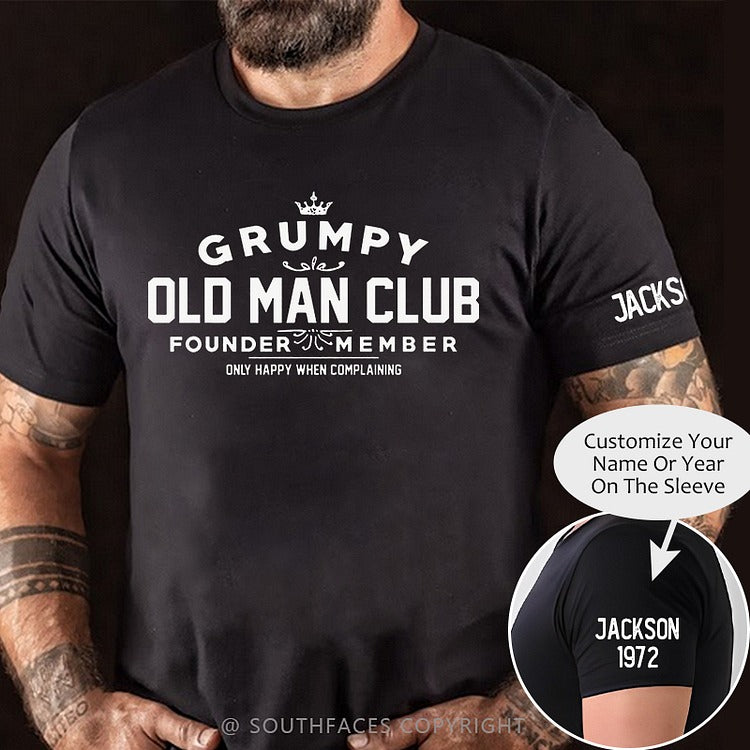 Grumpy Old Man Club T-shirt
