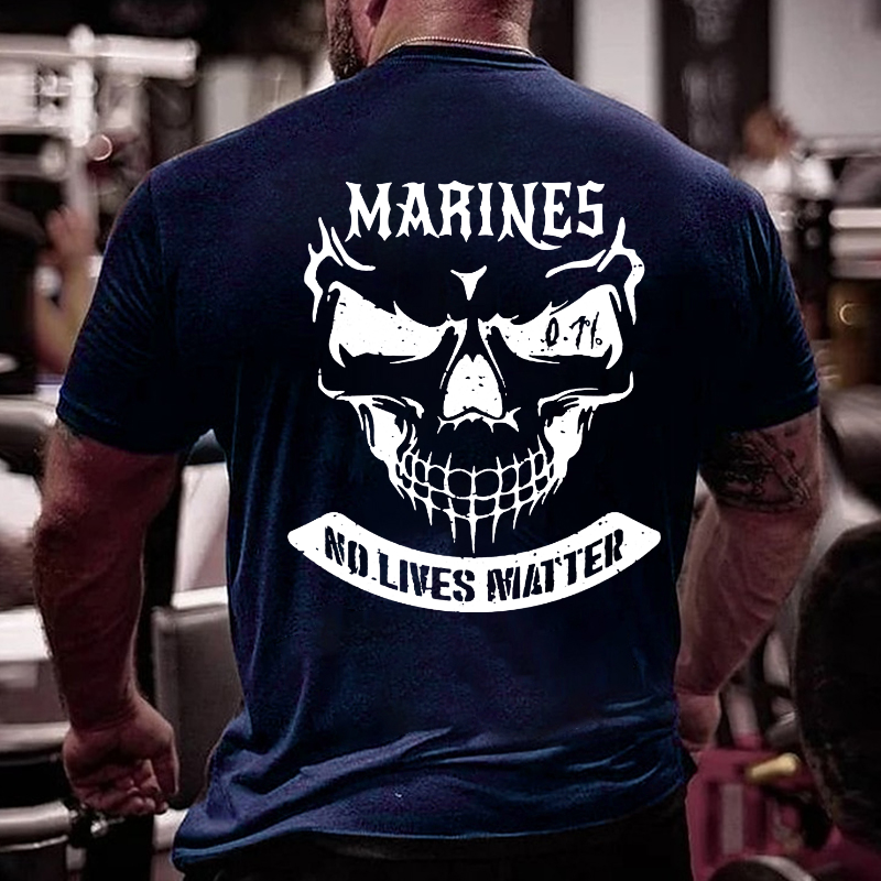Marines No Lives Matter T-shirt