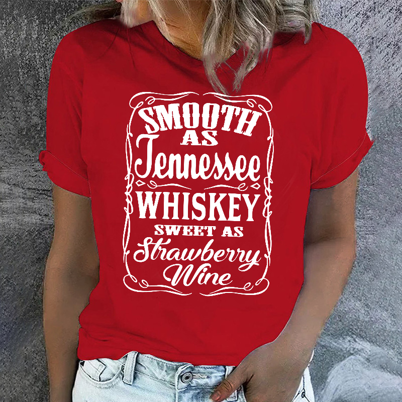 Smooth As Tennessee whiskey T-shirt