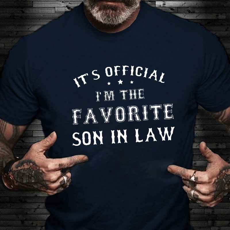 FAVOURITE SON IN LAW T-shirt