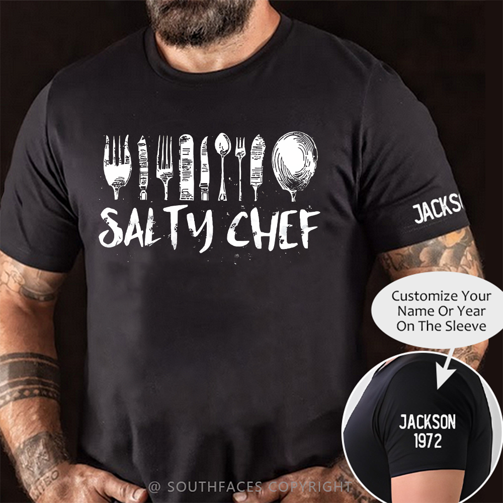 Gift For Chef,Chef T Shirt,Foodie Shirt,Chef Tshirt,Needs Salt Chef Shirt,Culinary Shirt,Cooking Shirt,Chef Gift,Funny Chef Shirt,Salty Tee