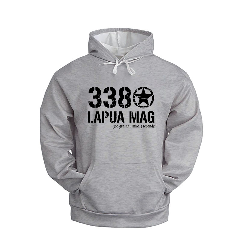 338 Lapua Mag 300 Grains 1 Mile 3 Seconds Hoodie