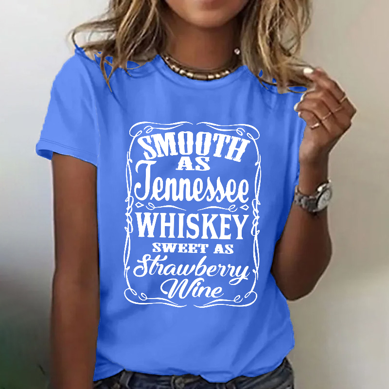 Smooth As Tennessee whiskey T-shirt