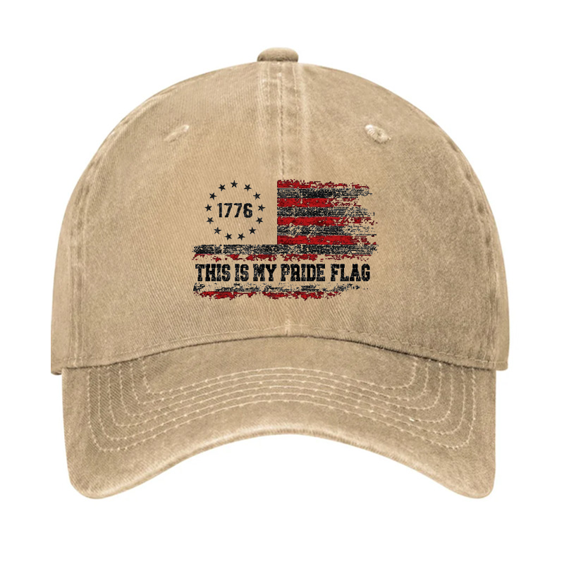 This Is My Pride Flag 1776 Star Flag Print Hat