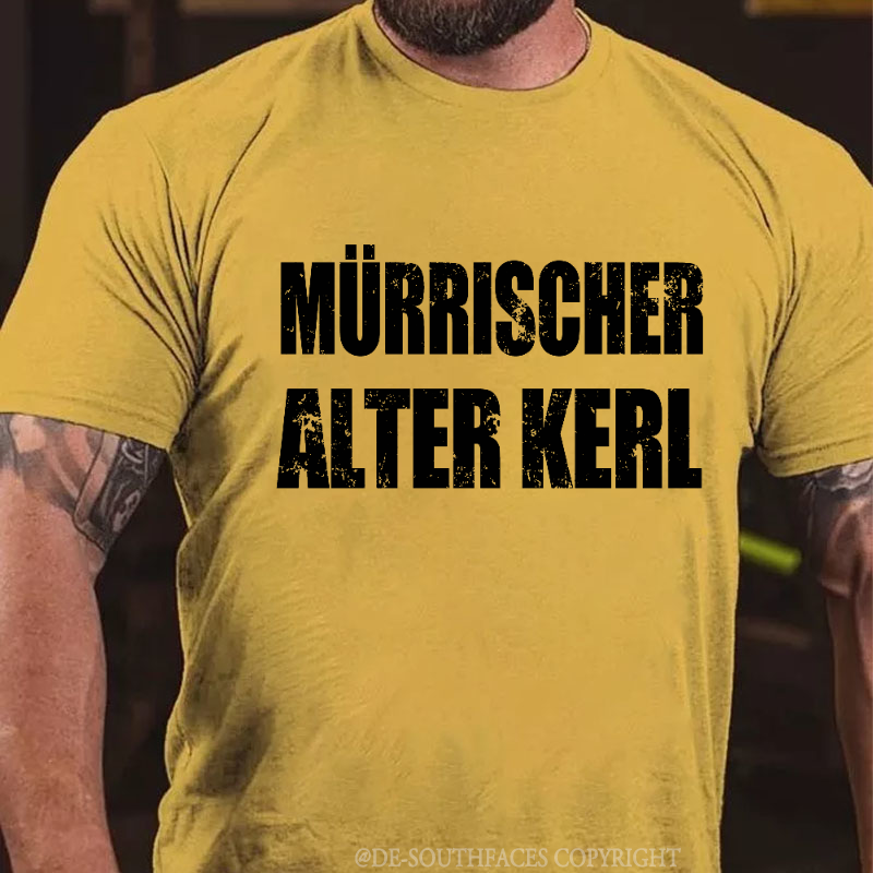 Mürrischer alter Kerl T-Shirt