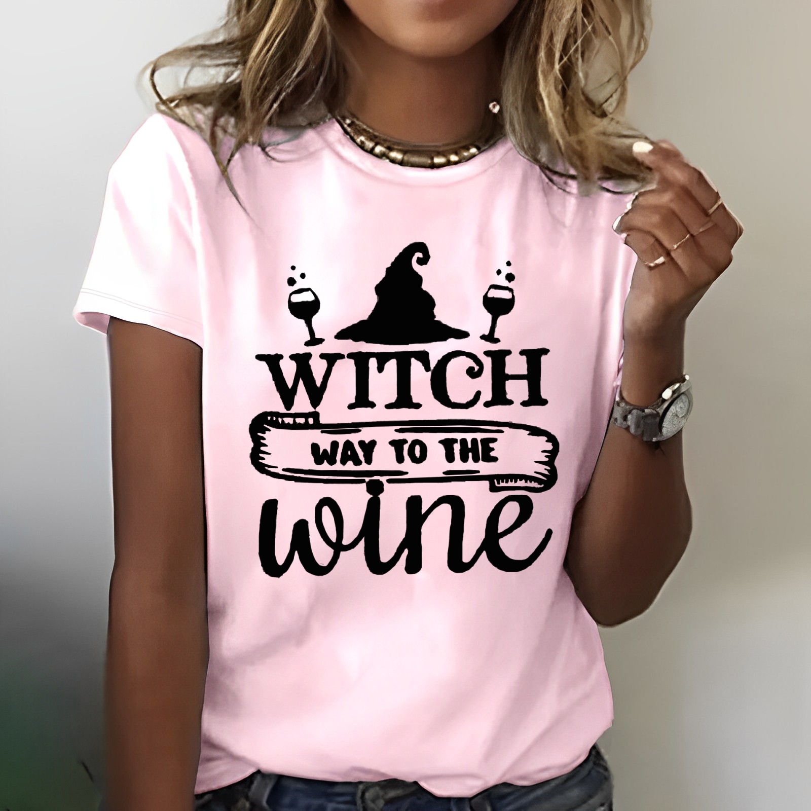 Witch Way To The Wine T-shirt