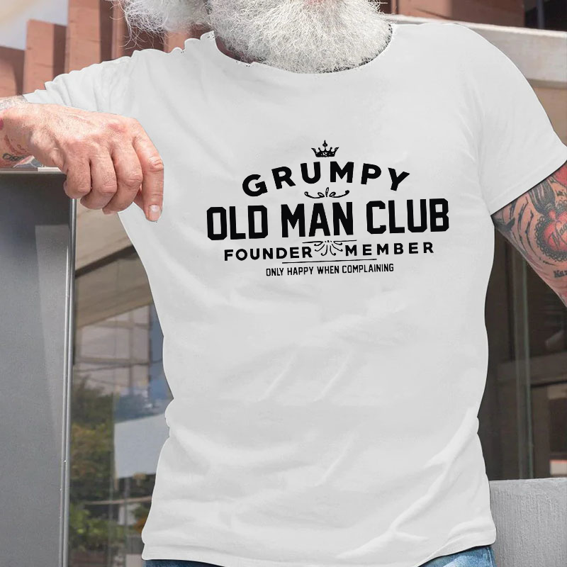 Grumpy Old Man Club T-shirt
