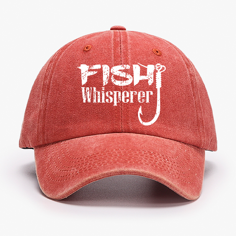 Fish Whisperer Funny Fishing Hat