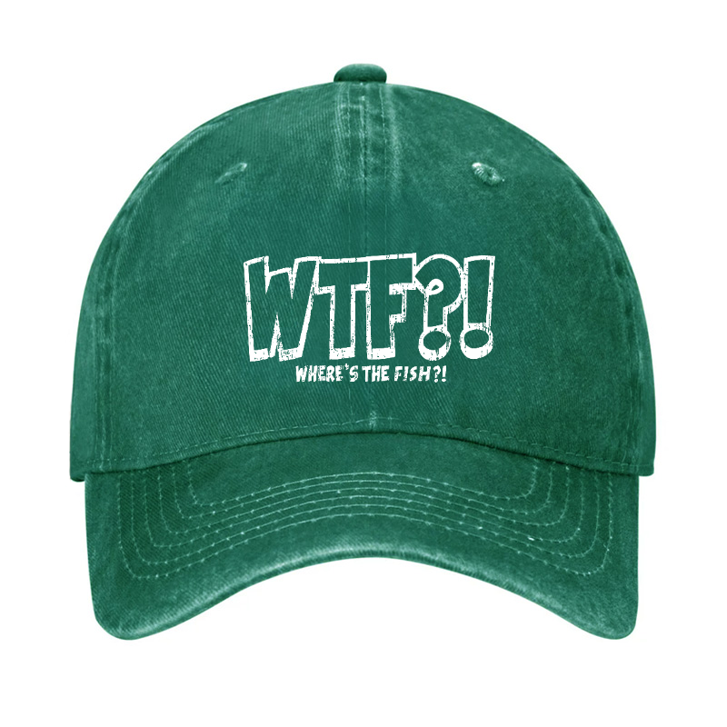 Wtf Where's The Fish Funny Hat