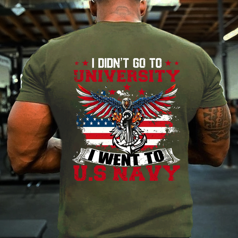 I Didn't Go To University I Went To U.S Rayy T-shirt