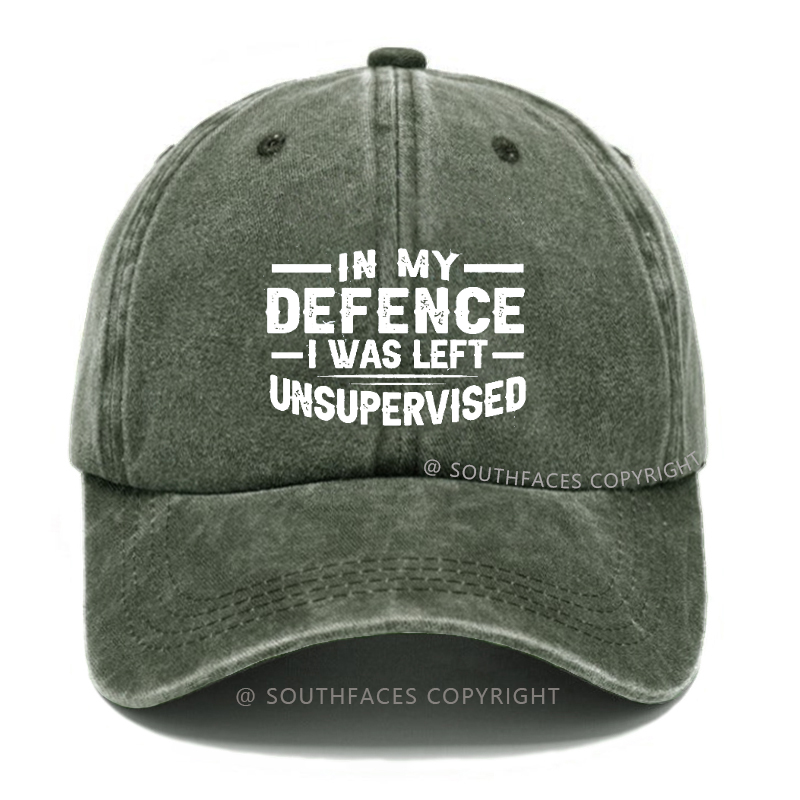 In My Defence I Was Left Unsupervised Hat