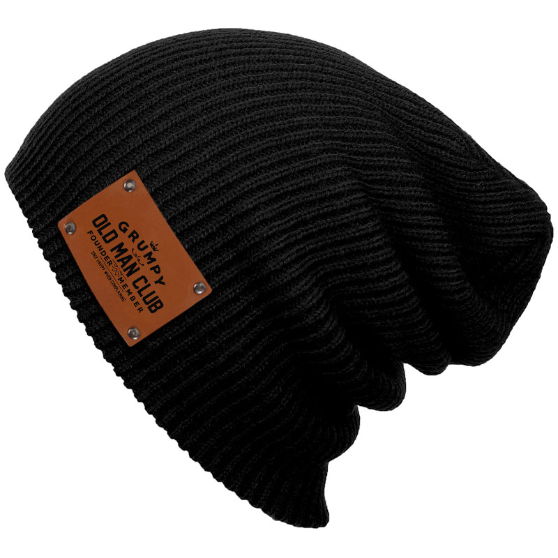 Grumpy Old Man Club Funny Beanie