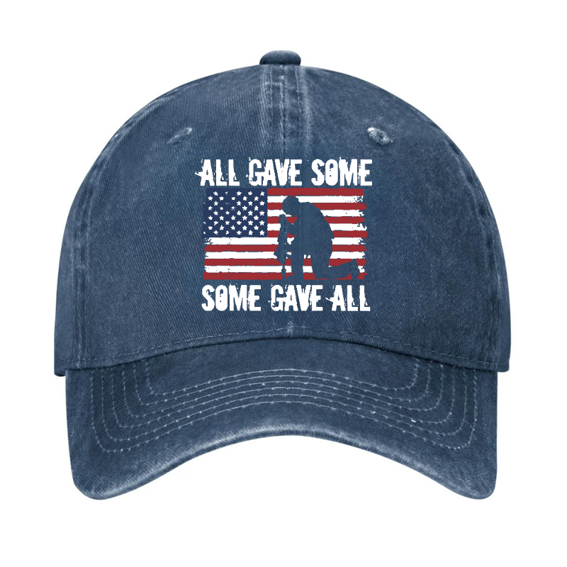 All Gave Some Some Gave All Patriotic Hat