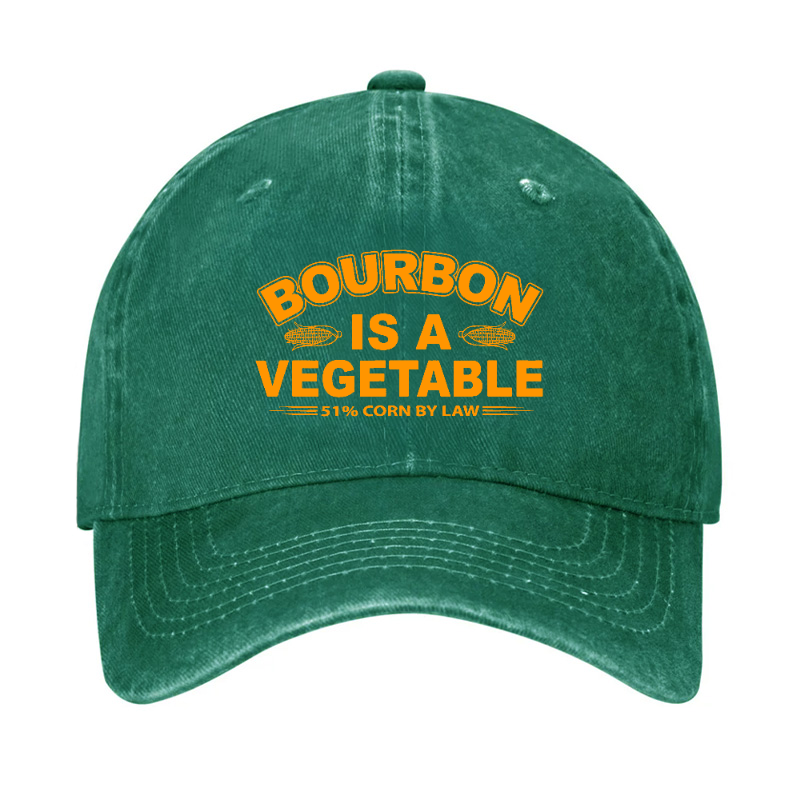 Bourbon Is A Vegetable 51% Corn By Law Hat