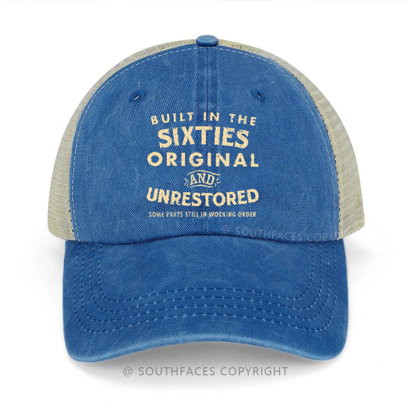 Built In The Sixties Original And Unrestored Trucker Cap