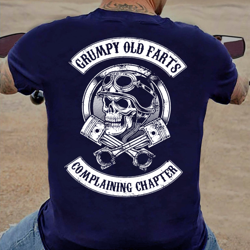 Grumpy Old Fart Complaining Chapter T-shirt