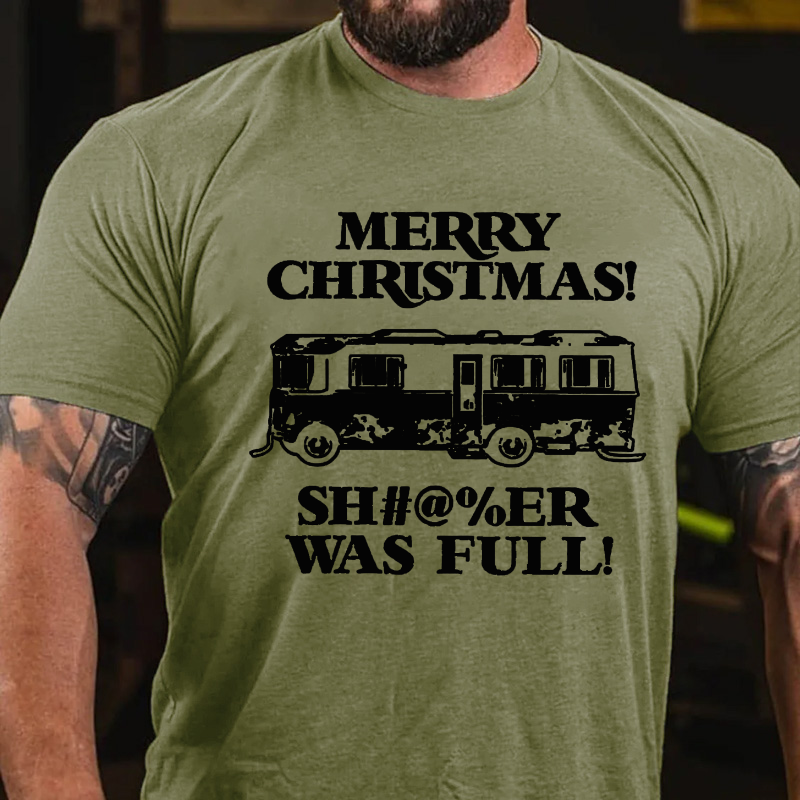 National Lampoon Christmas Vacation Sh#@%Er Was Full T-shirt