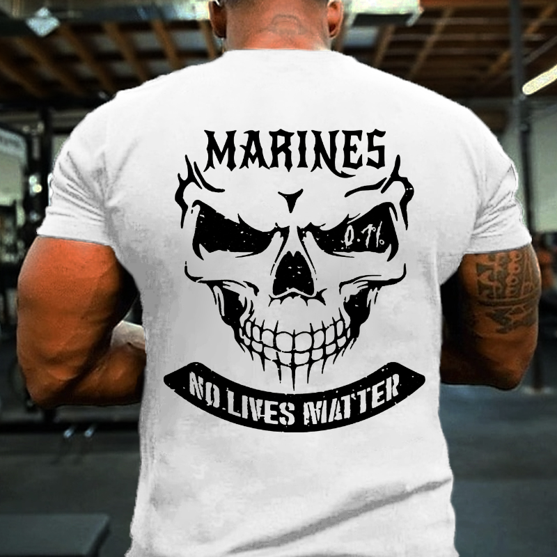 Marines No Lives Matter T-shirt