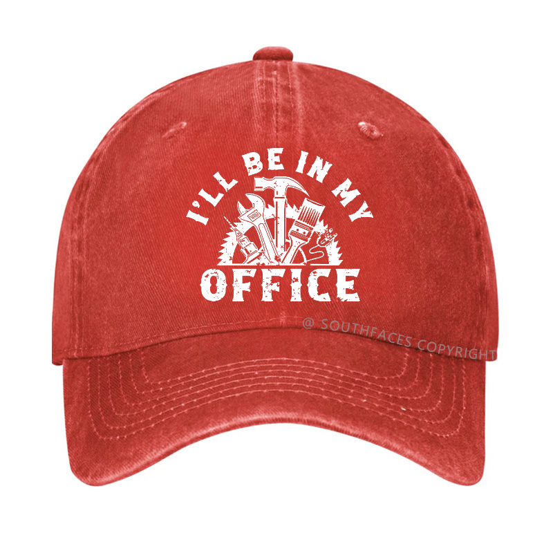 I'll Be In My Office Funny Stuff Gift Hat