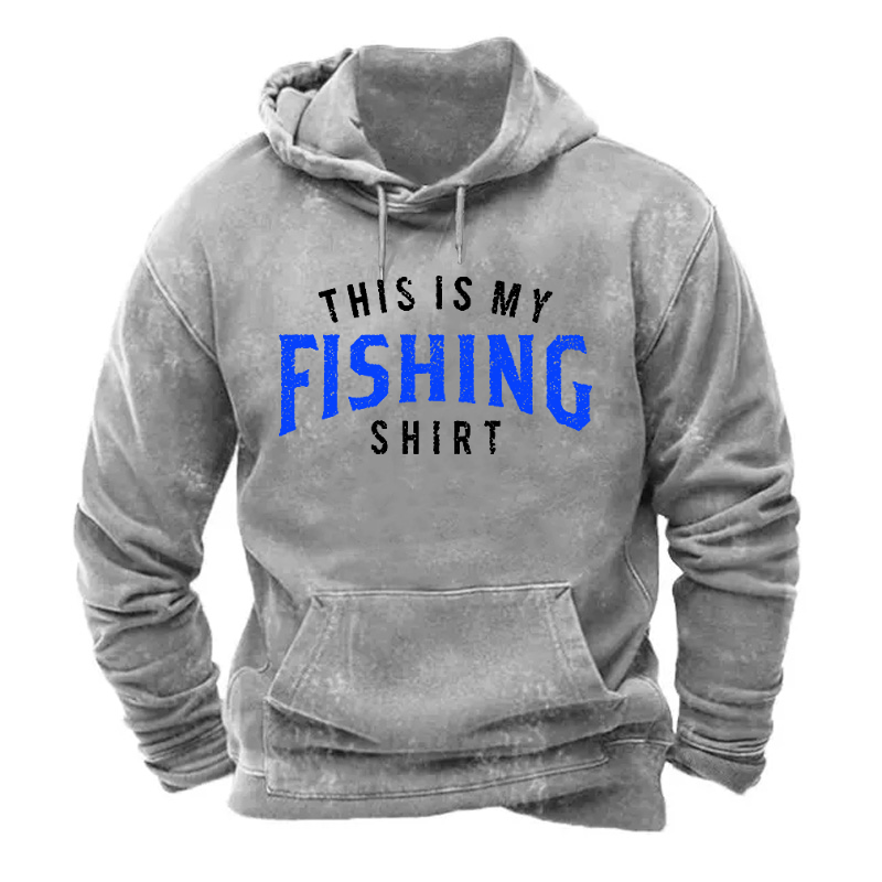 This Is My Fishing Shirt Hoodie
