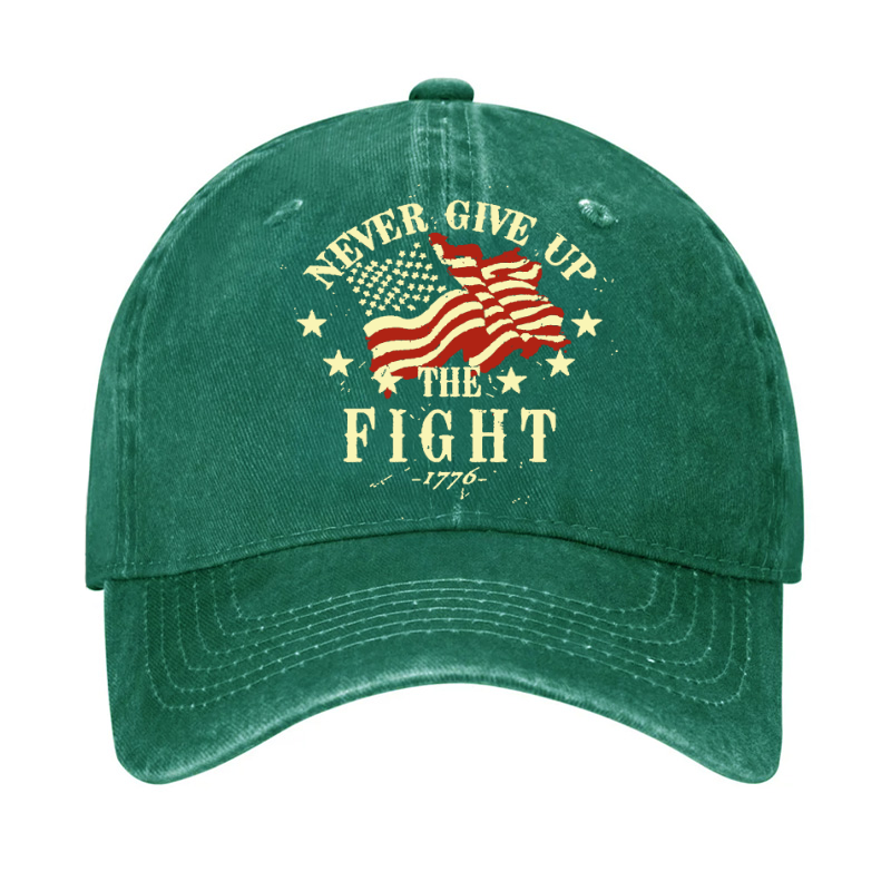Never Give Up The Fight Hat
